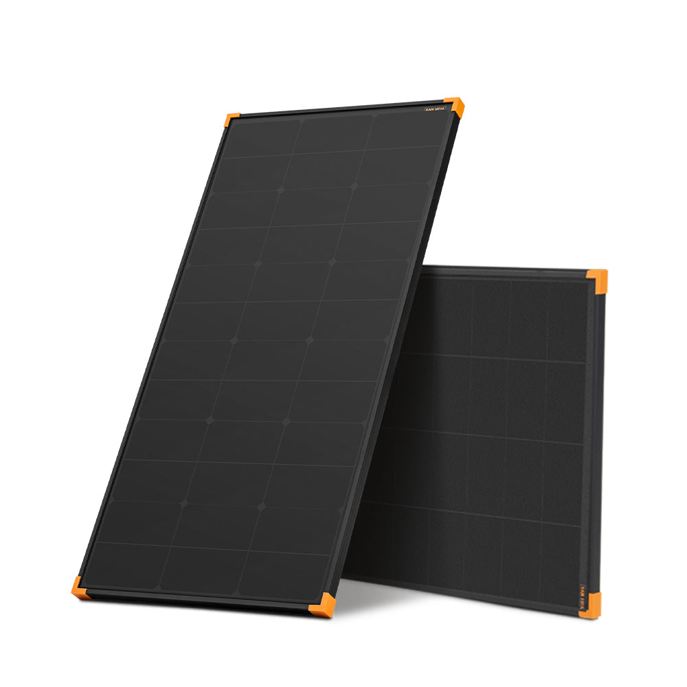 San Hima 120W 200W Mono-HPBC Fixed Solar Panel Power Bypass Caravan Camping - Sunyee