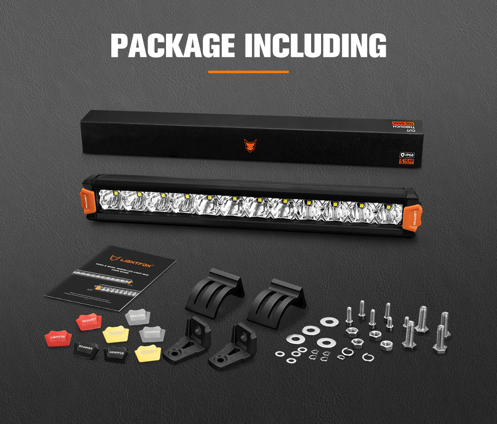 Lightfox Vega Series 14inch LED Light Bar 1 Lux @ 265M IP68 4,735 Lumens - Sunyee