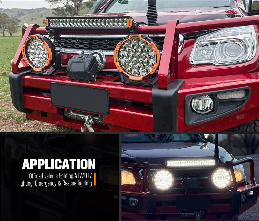 Lightfox Rigel Series 20inch LED Light Bar 1 Lux @ 416M IP68 9,001 Lumens - Sunyee