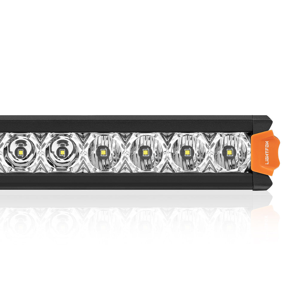 Lightfox 8" 14" 20" 28" 40" Osram LED Light Bar Single Row Flood Beam Offroad - Sunyee