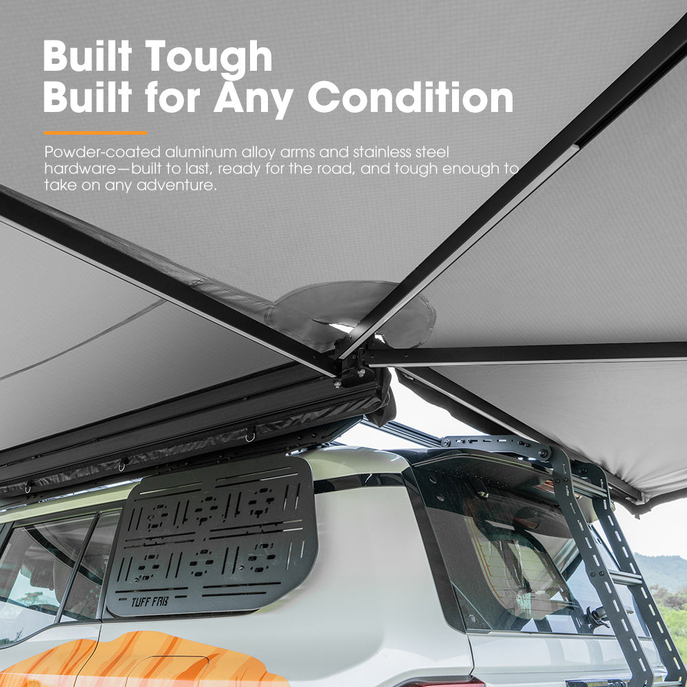 San Hima 270 Degree Awning Free Standing Camping With L Brackets Passenger Side - Sunyee