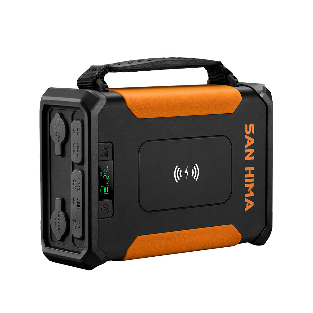 San Hima 24Ah Lithium Portable Power Pack Build-in LED Lights Camping Outdoor - Sunyee