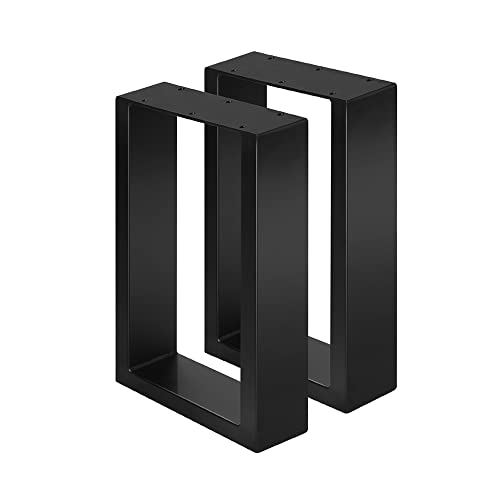 Oikiture 2X Coffee Dining Table Legs Bench Box DIY Steel Metal Industrial 40CM - Sunyee