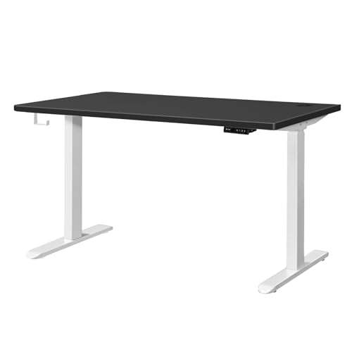 Oikiture Standing Desk Electric Dual Motor Stand Up Height Adjustable 140cm - Sunyee