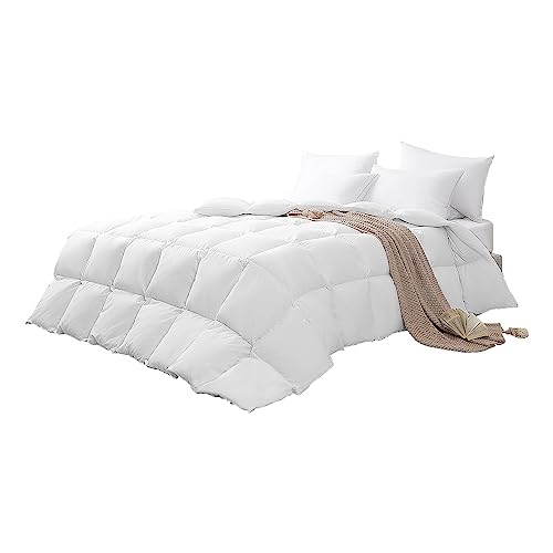 Bedra Goose Down Feather Quilt 700GSM Duvet Doona Winter Blanket Queen - Sunyee