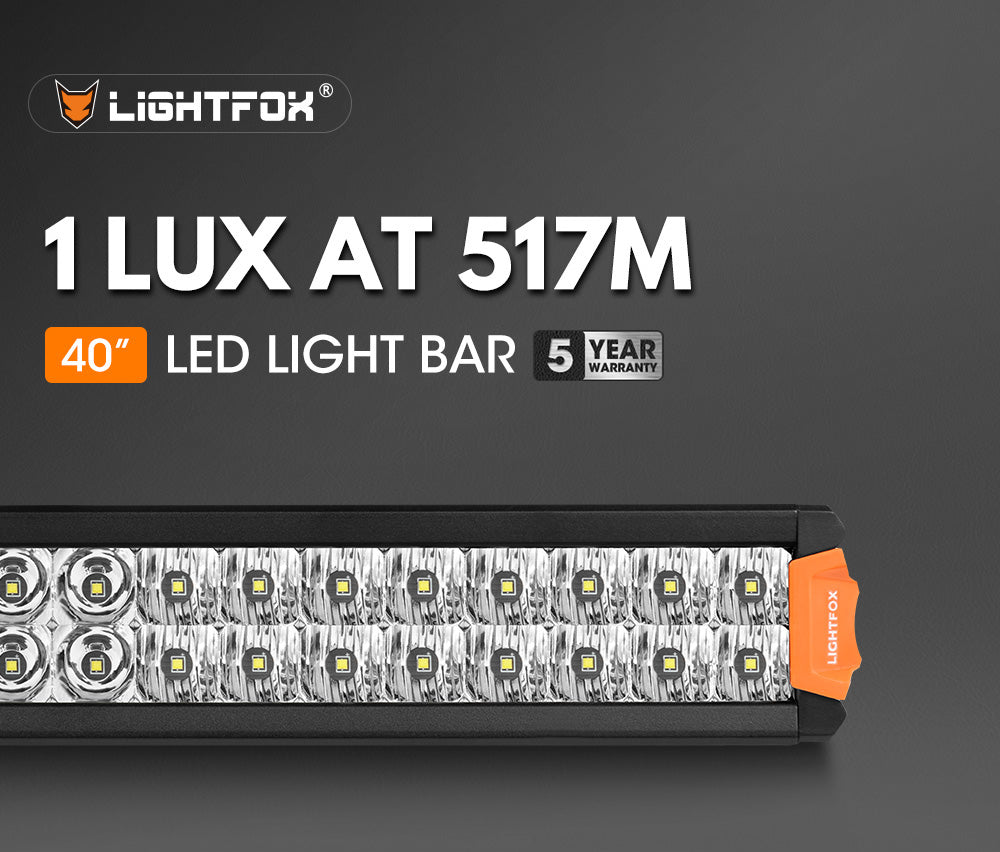 Lightfox Rigel Series 40inch LED Light Bar 1 Lux @ 517M IP68 18,040 Lumens - Sunyee