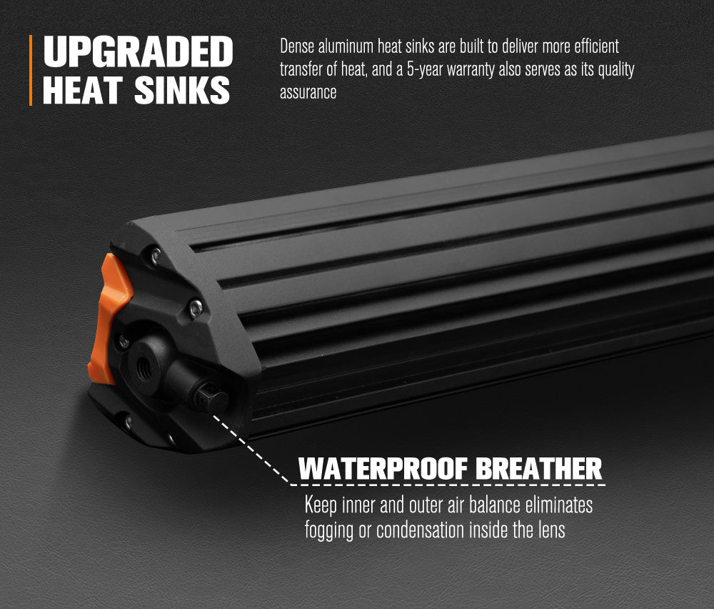 Lightfox Rigel Series 40inch LED Light Bar 1 Lux @ 517M IP68 18,040 Lumens - Sunyee