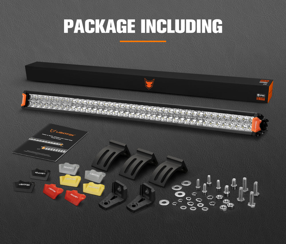 Lightfox Rigel Series 40inch LED Light Bar 1 Lux @ 517M IP68 18,040 Lumens - Sunyee