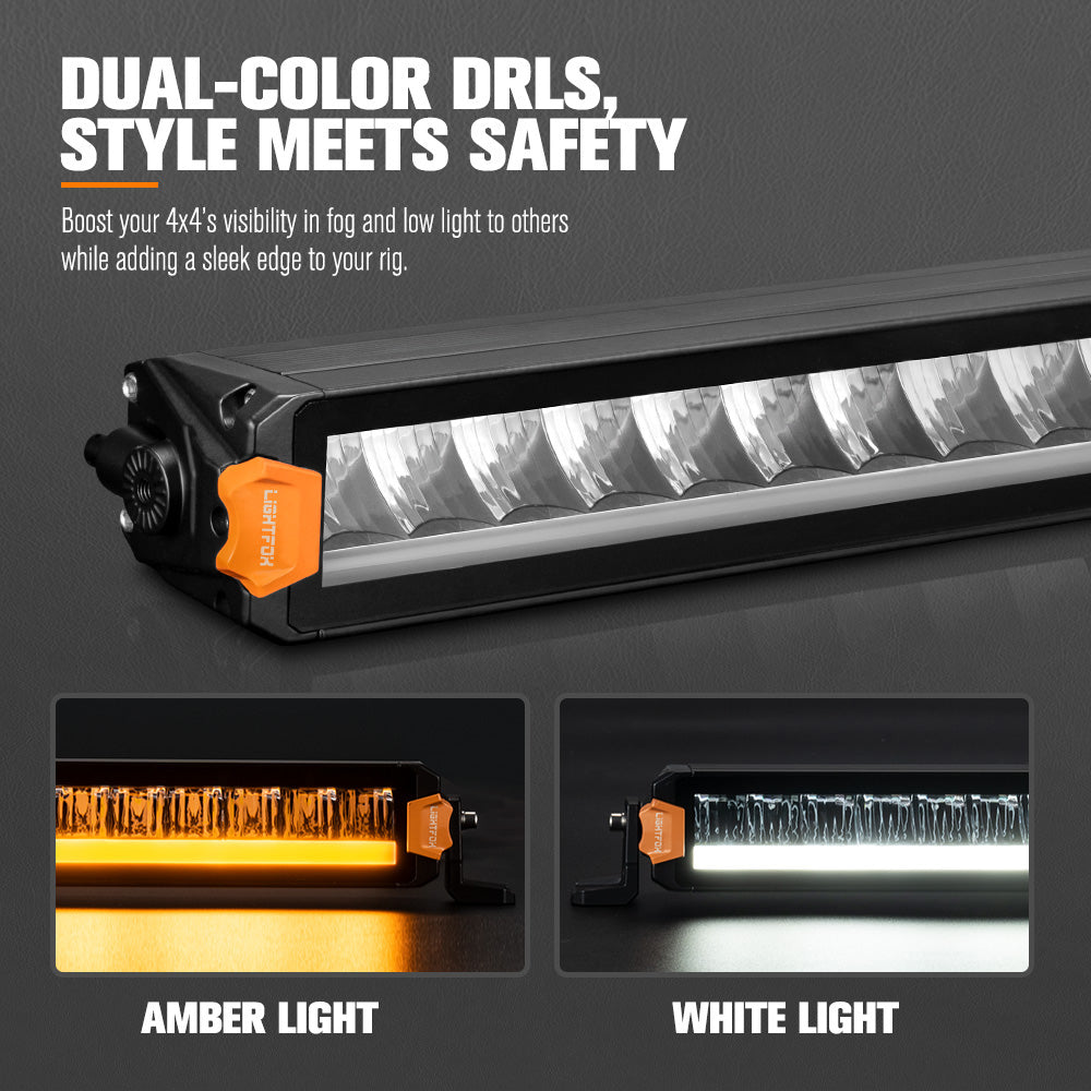 Lightfox Vertex Series 40inch LED Light Bar 1Lux@473m IP68 17,215 LM