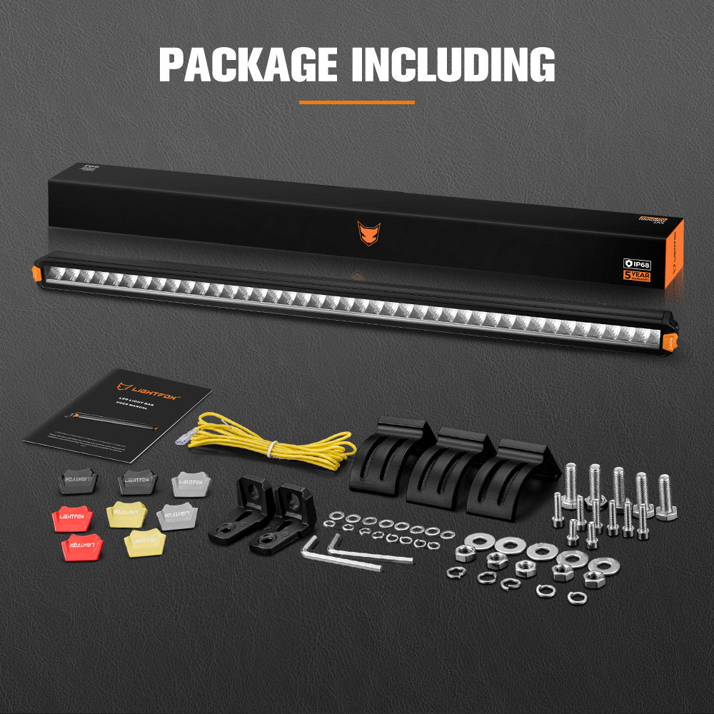 Lightfox Vertex Series 40inch LED Light Bar 1Lux@473m IP68 17,215 LM - Sunyee