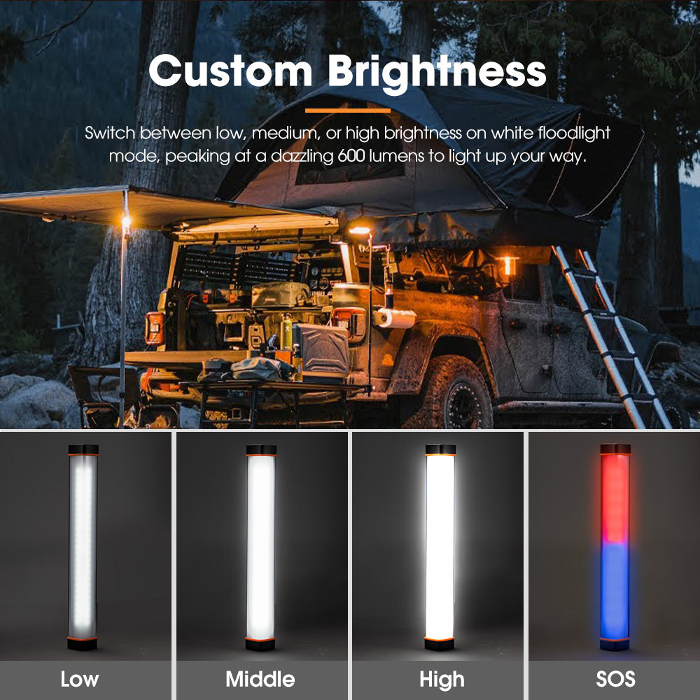 San Hima LED Torch Light Large Power Bank Flashlight Lithium USB Rechargeable - Sunyee