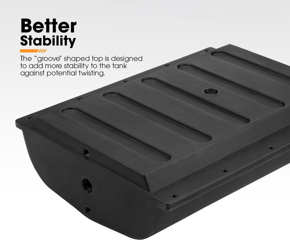 Heavy Duty 75L Litre Poly Water Tank Camper Trailers Caravans 4X4 4WD Truck - Sunyee