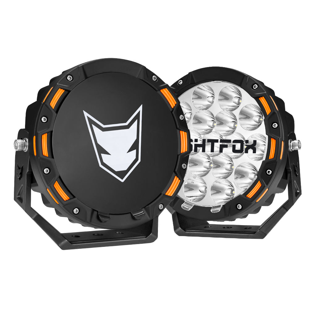 Lightfox 7" LED Driving Light 1Lux@1,032M IP68 13,226 lumen - Sunyee