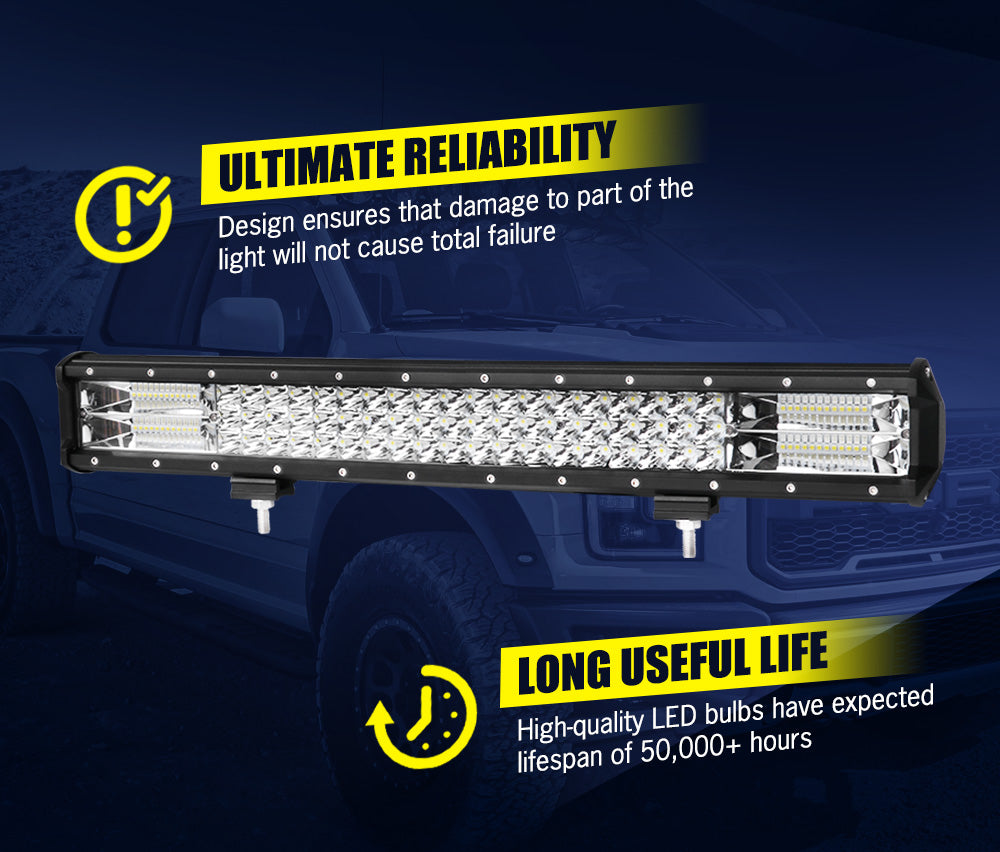 Lightfox 23inch Led Light Bar 1 Lux @ 520M IP68 9,980 Lumens - Sunyee