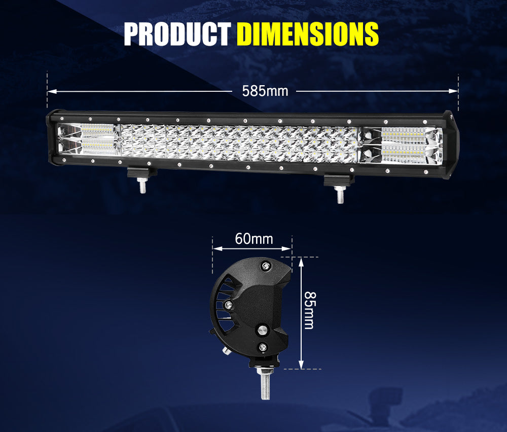 Lightfox 23inch Led Light Bar 1 Lux @ 520M IP68 9,980 Lumens - Sunyee