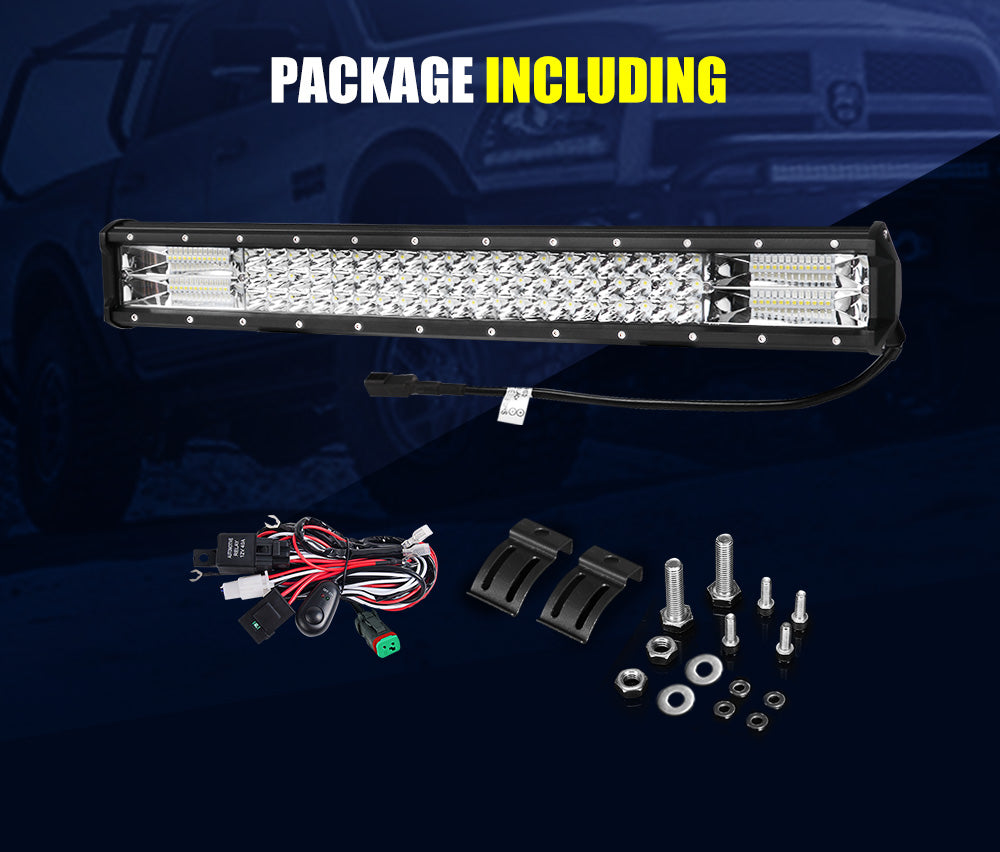 Lightfox 23inch Led Light Bar 1 Lux @ 520M IP68 9,980 Lumens - Sunyee