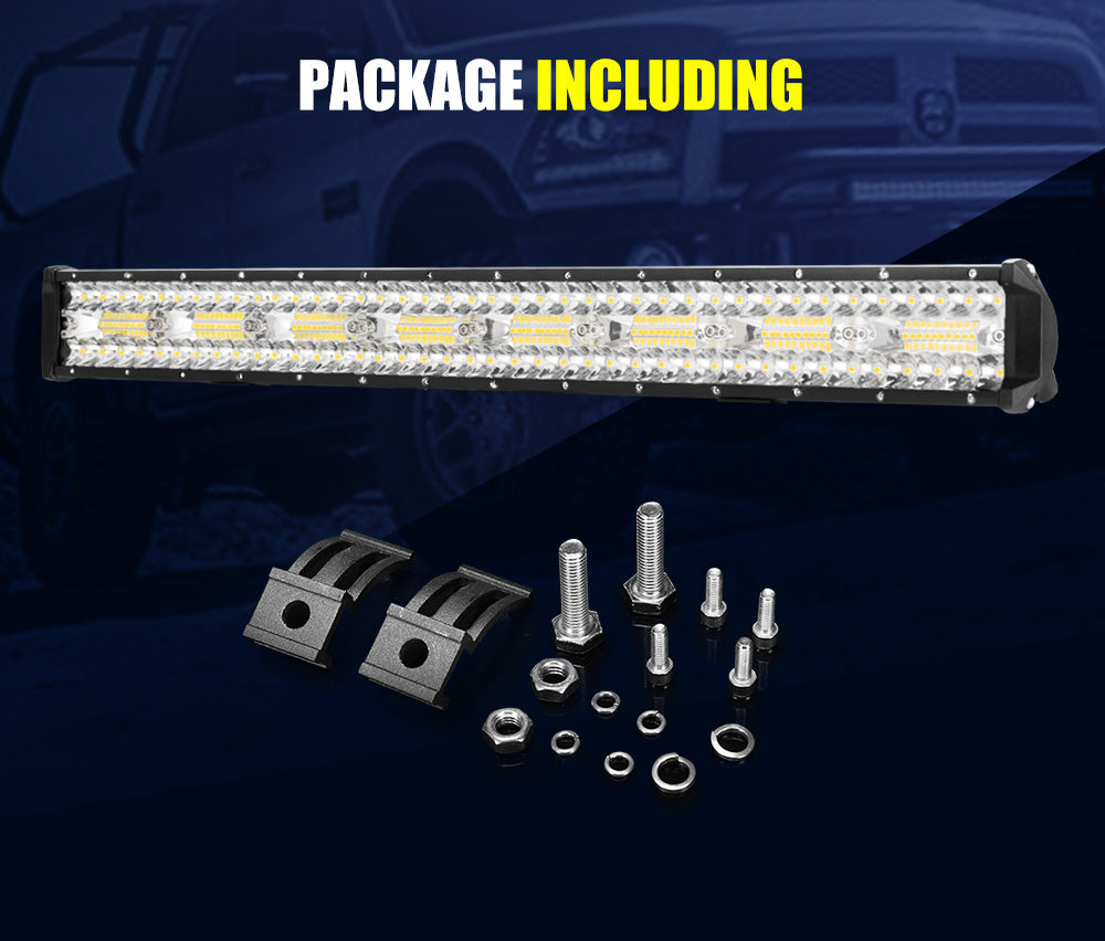 Lightfox 23inch Led Light Bar 1 Lux @ 520M IP68 10,080 Lumens