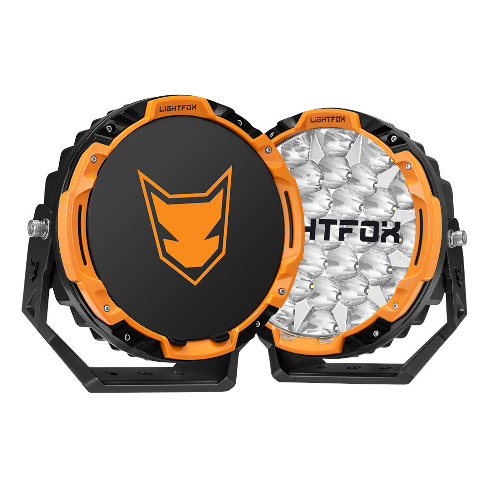 Lightfox 9inch LED Driving Light 1Lux@1,655M IP68 22,912 lumen - Sunyee