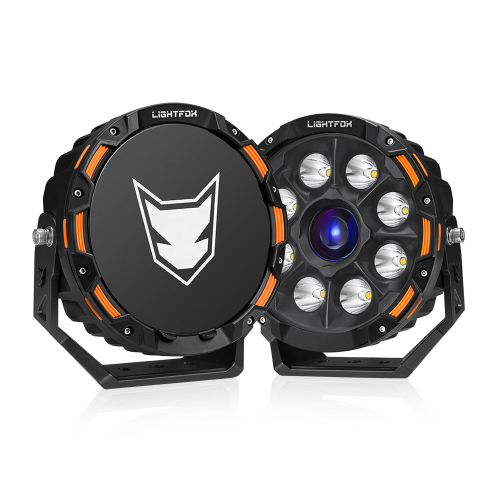 Lightfox 9inch LED Driving Light 1 Lux @ 1,937m IP68 19,478 Lumen - Sunyee