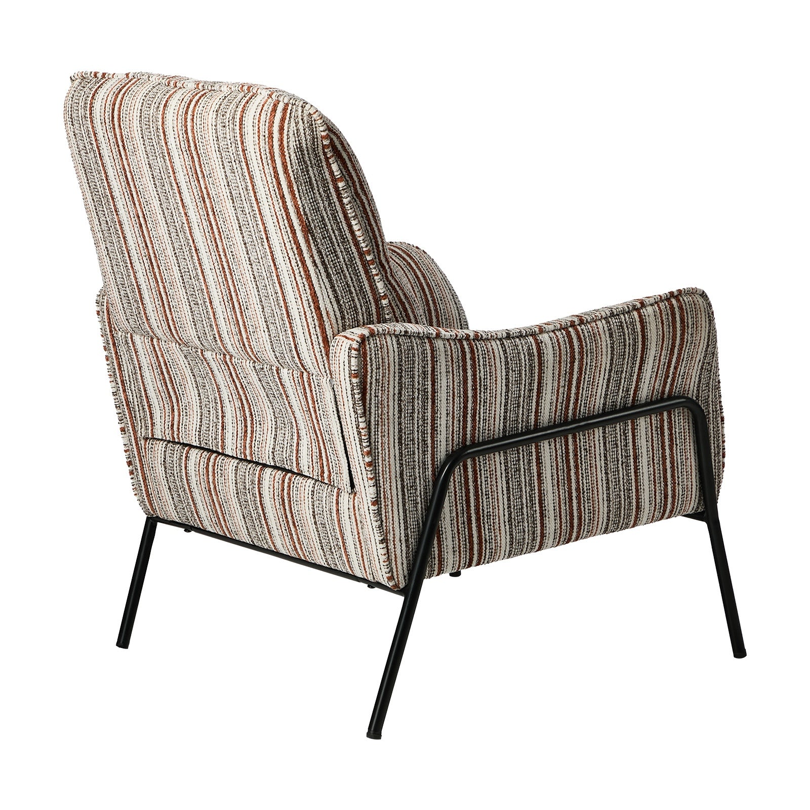 Oikiture Armchair Chenille Fabric Lounge Chair Accent Chair Brown - Sunyee