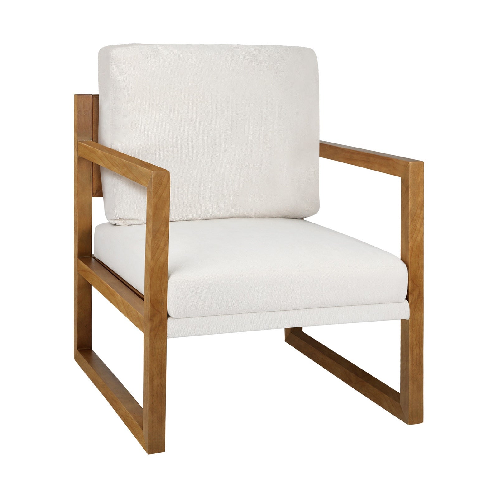 Oikiture Armchair Lounge Sofa Chair Fabric Accent Chairs Tub Armchairs Couches B