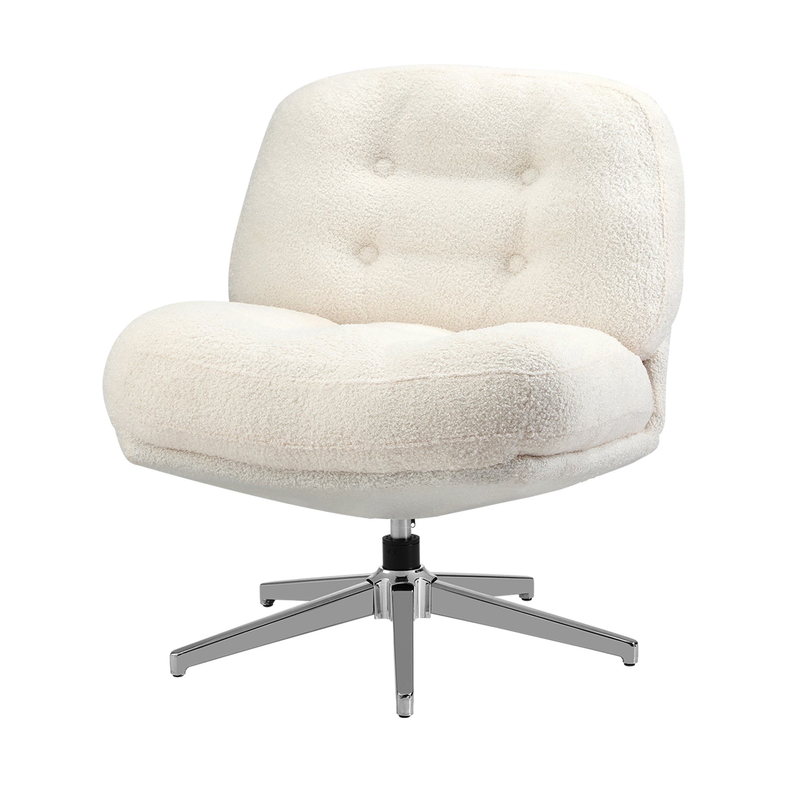 Oikiture Armchair Swivel Lounge Chair Padded Accent Chairs - Sunyee