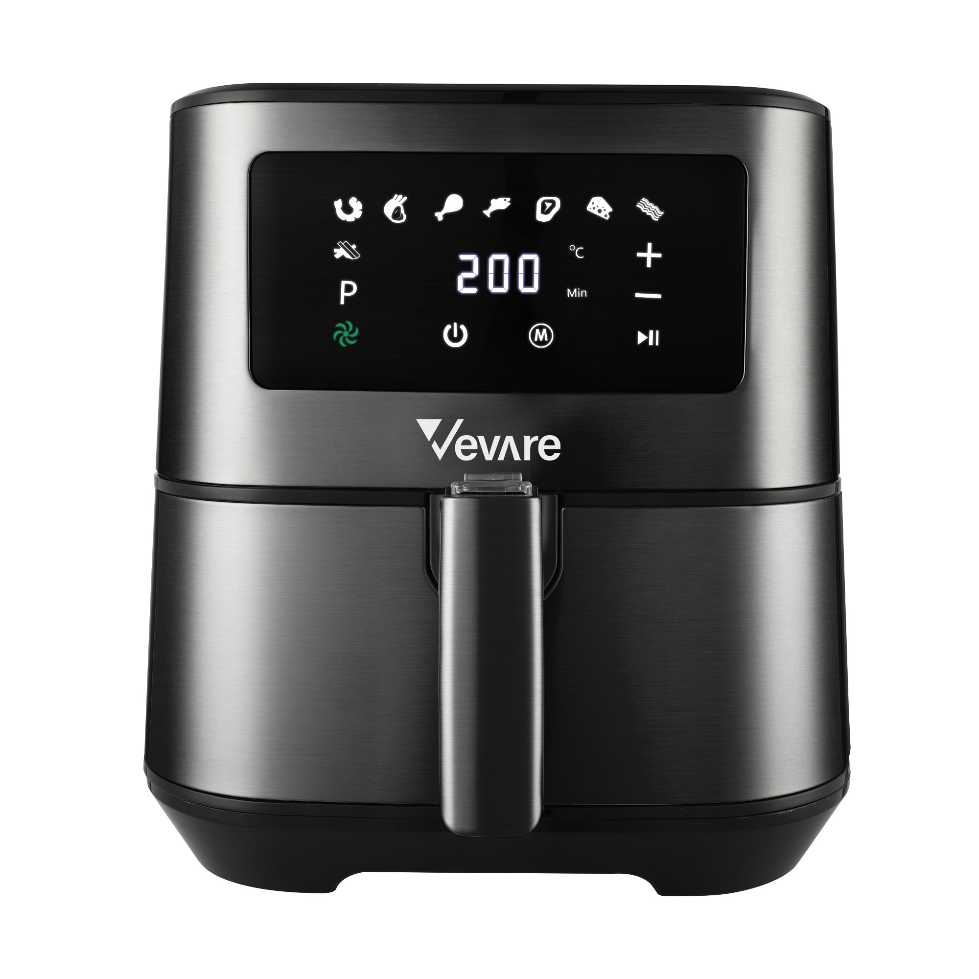 Vevare Air Fryer Electric Oven Oil Free Airfryer LCD Fryers Healthy Cooker 5.5L - Sunyee