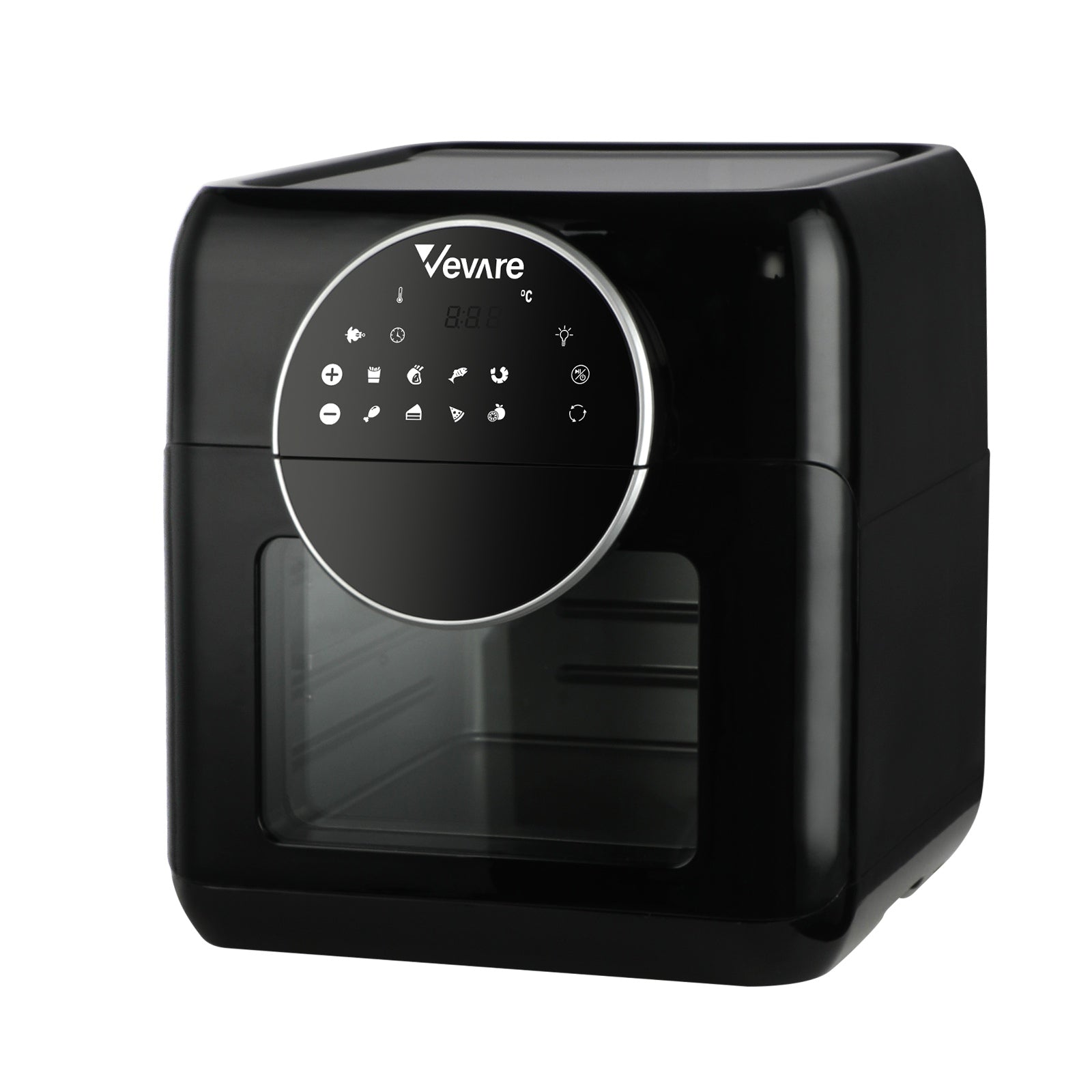 Vevare Air Fryer 10L LCD Fryers Low Fat Oven Airfryer Kitchen Cooker 1500W - Sunyee