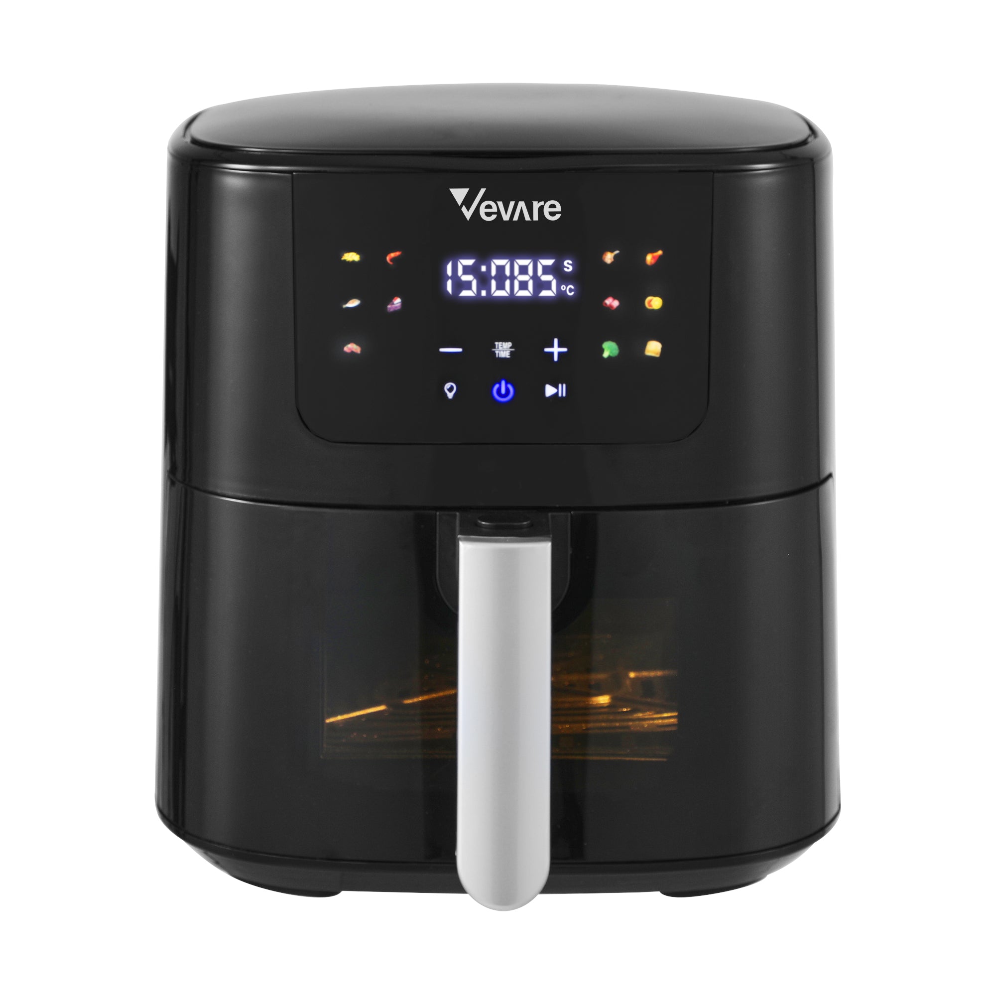 Vevare Air Fryer 5L Fryers Oven LCD Touch Oil Free Cooker 1500W Kitchen - Sunyee