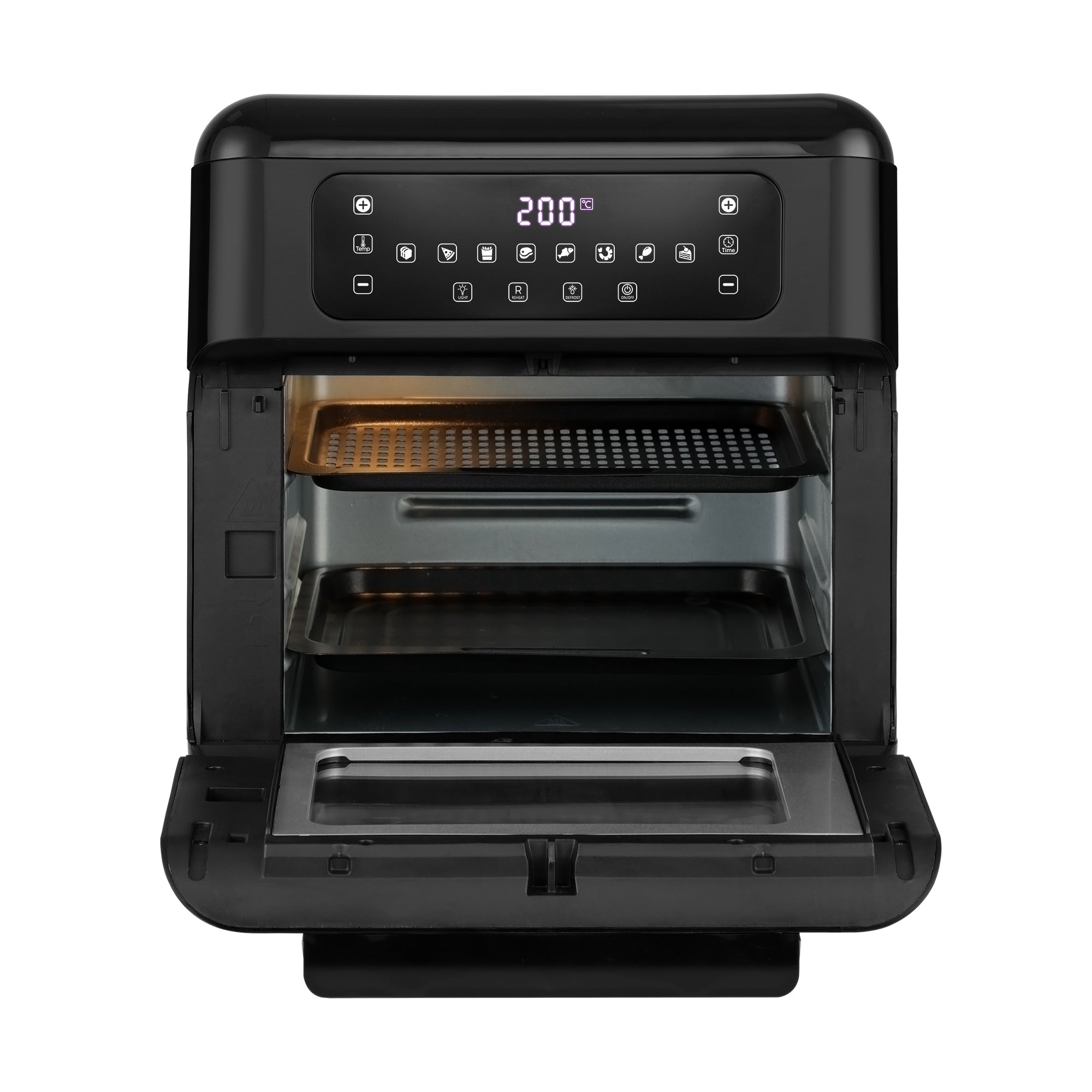 Vevare Air Fryer 12L Fryers Oven LCD Touch Oil Free Cooker 1500W Kitchen - Sunyee