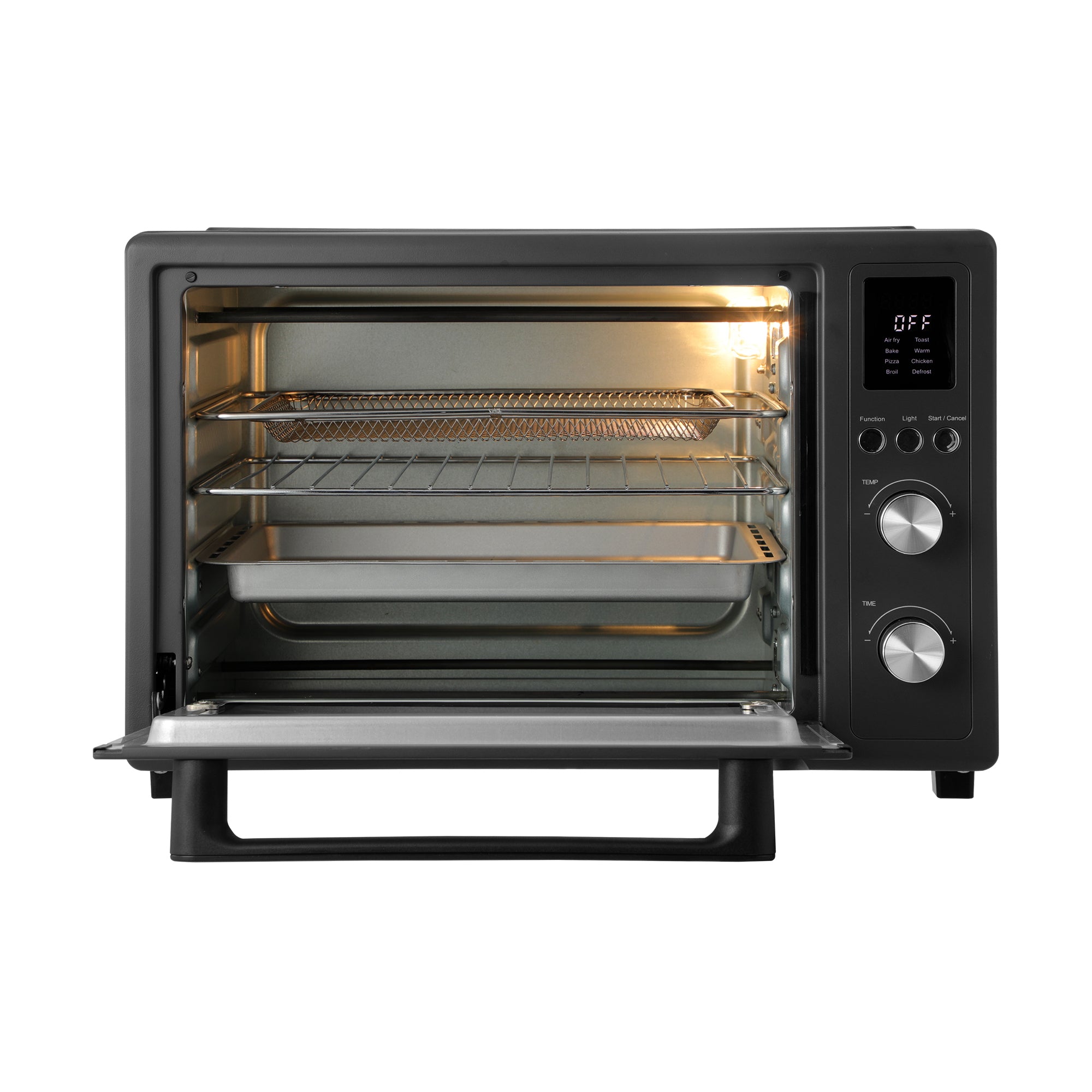 Vevare Air Fryer 32L Fryers Oven LCD Display Oil Free Cooker 1700W Kitchen - Sunyee