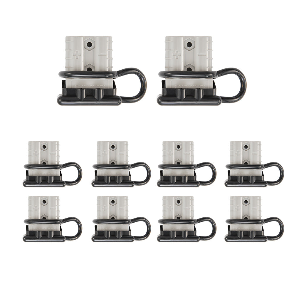 Atem Power 10x For Anderson Plug Dust Cover Cap Style Connectors 50AMP Battery - Sunyee