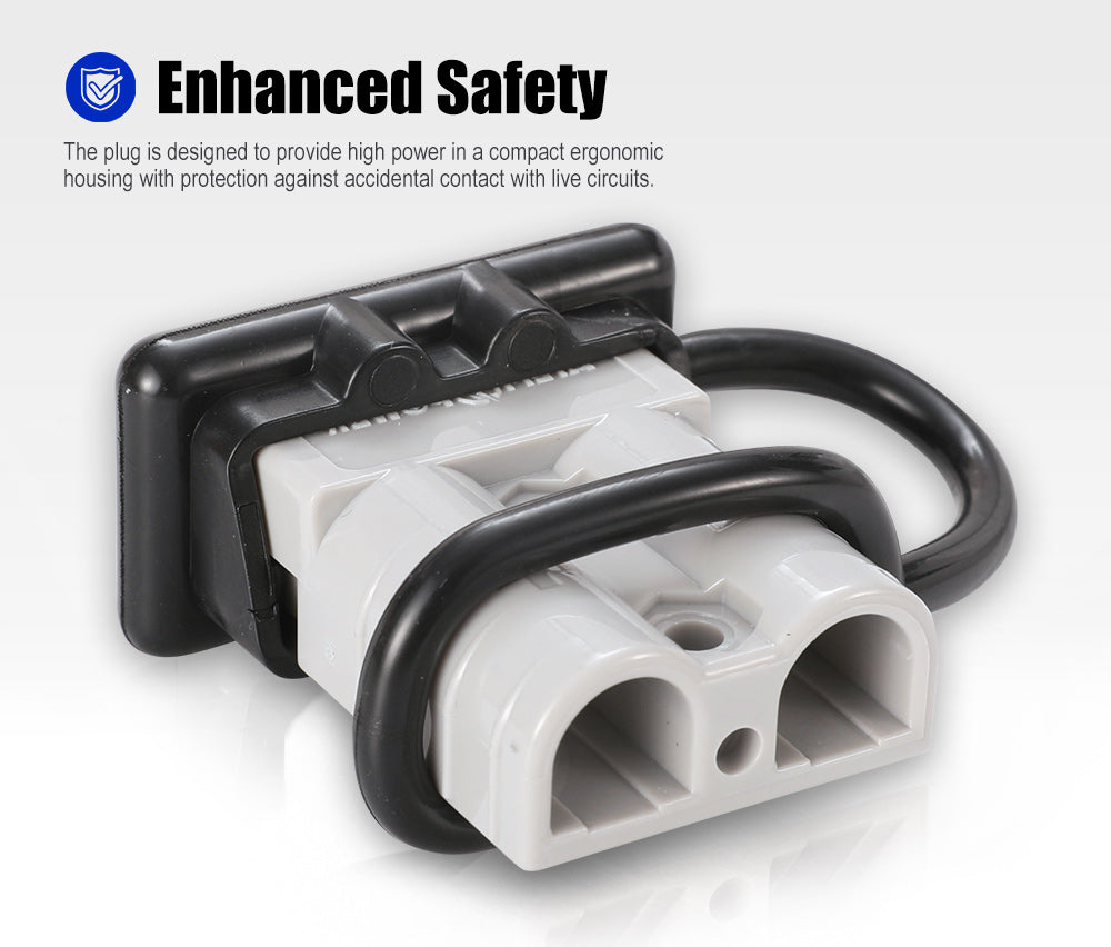 Atem Power 10x For Anderson Plug Dust Cover Cap Style Connectors 50AMP Battery - Sunyee