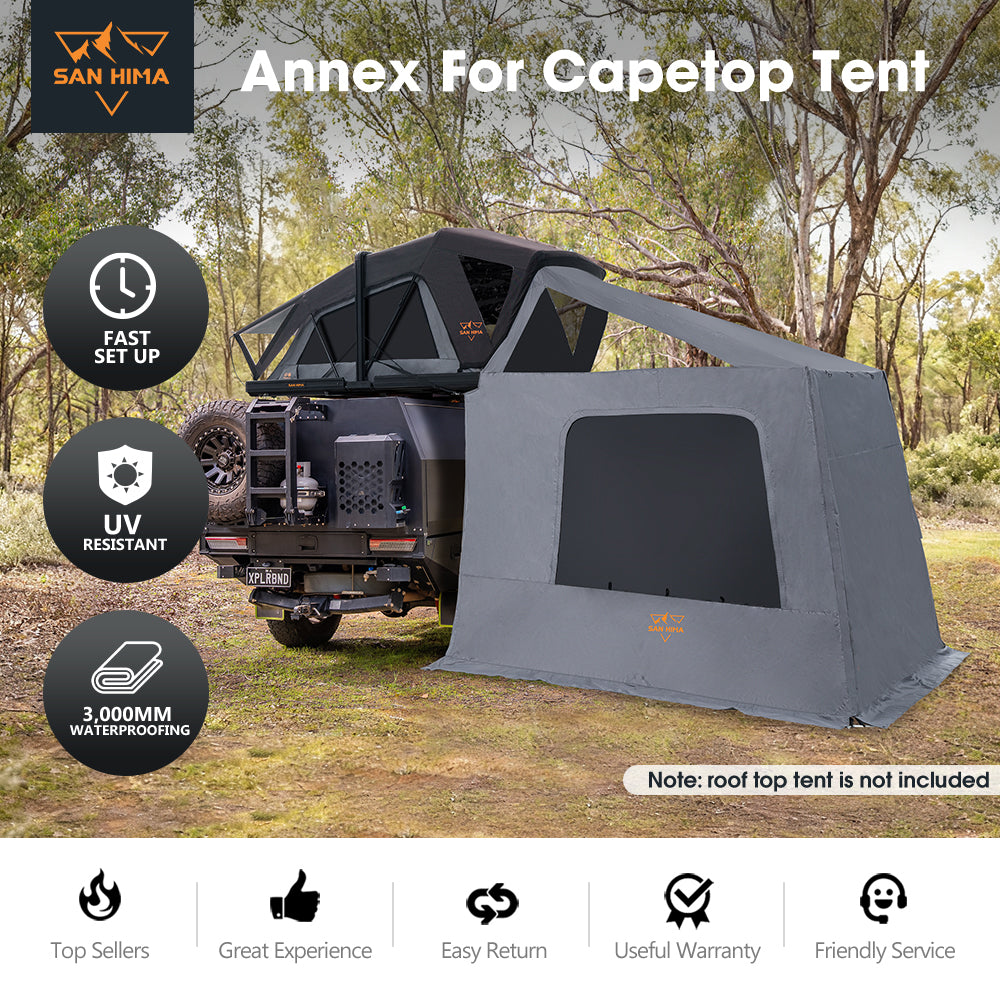 San Hima 5-man Annex ONLY For CapeTop Rooftop Tent Outdoor Camping Extension 4x4 - Sunyee