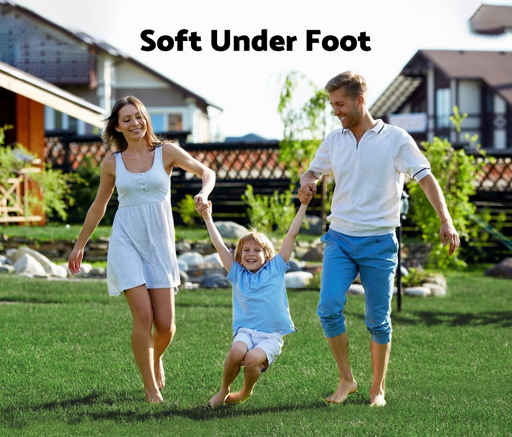 MOBI OUTDOOR 2x5m Artificial Grass Synthetic Fake 10SQM Turf Plant Lawn 17mm - Sunyee