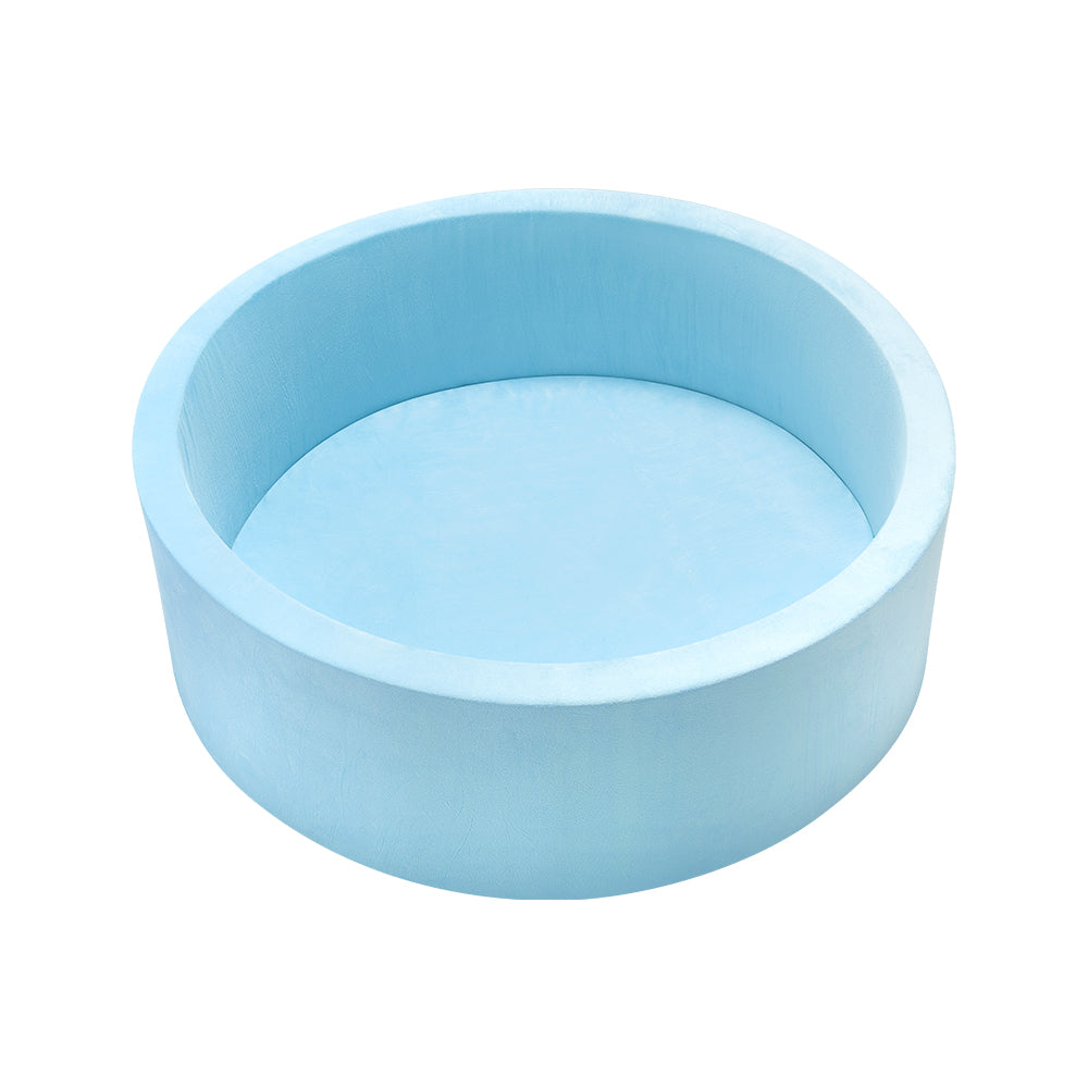 PlayPals Foam Ball Pit Soft Round Ball Pool Playpen Fence with 200 Balls Blue - Sunyee