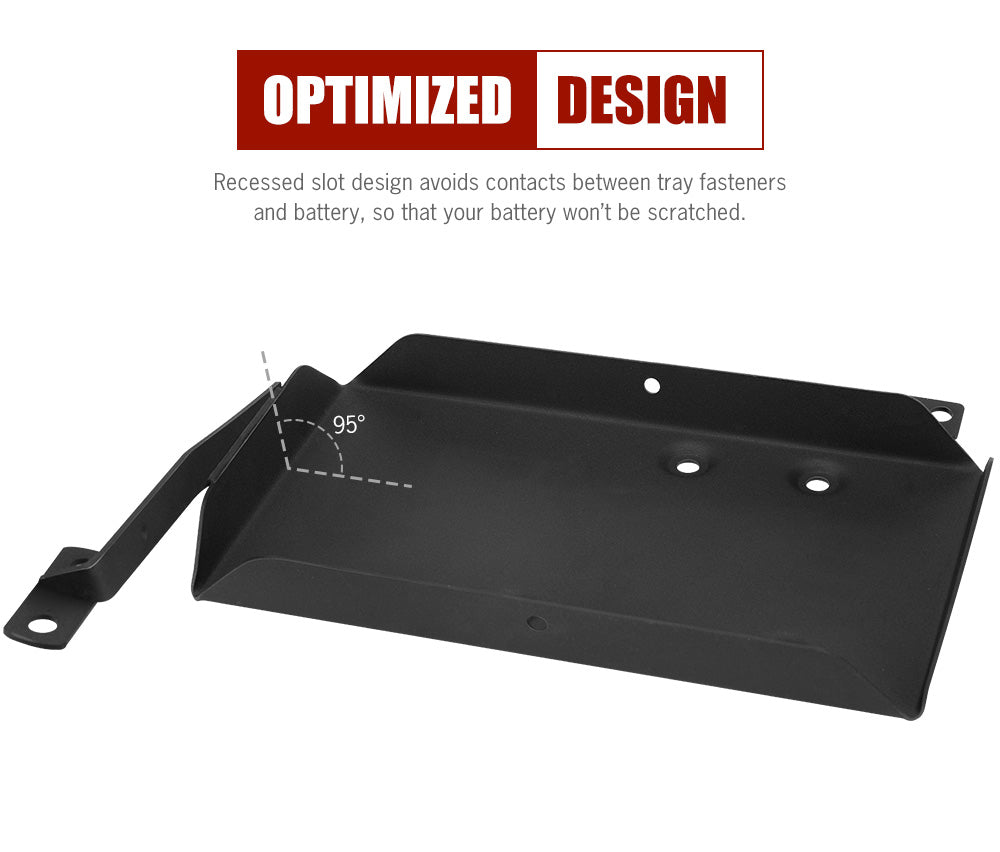 San Hima Dual Battery Tray for Nissan Patrol GU Wagon TD42 4.2L ZD30 3.0L - Sunyee