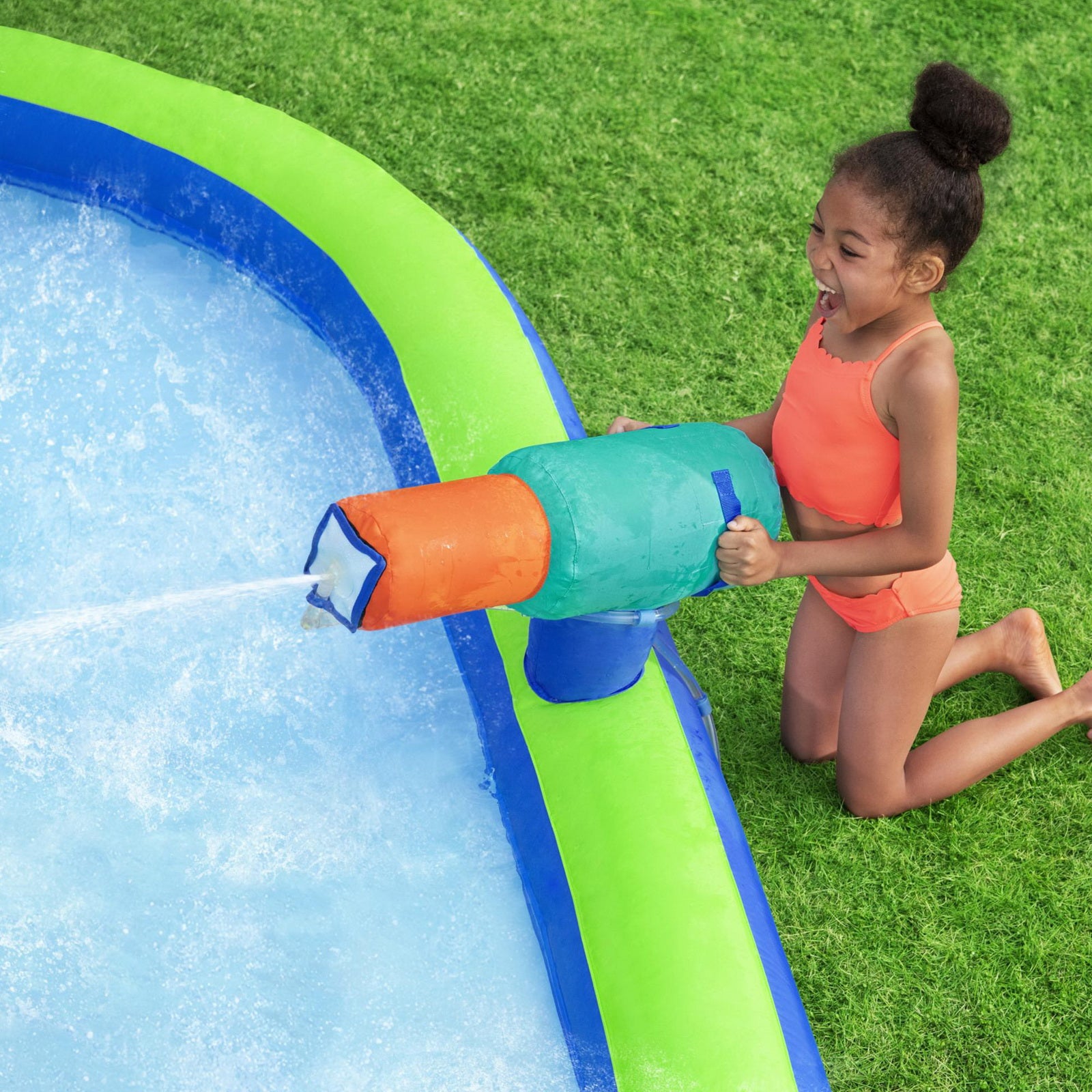 Bestway Inflatable Bounce House Water Slide Trampoline Jumping Castle Kids Toy - Sunyee