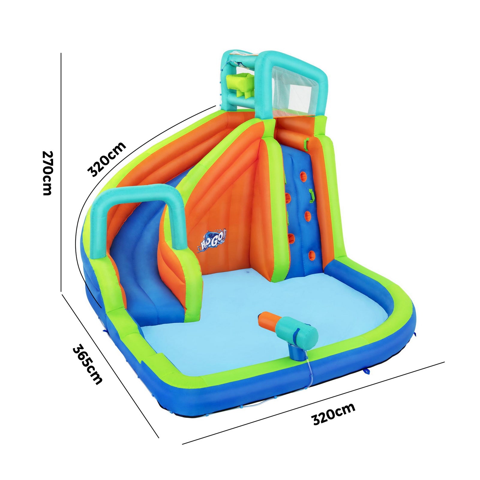 Bestway Inflatable Bounce House Water Slide Trampoline Jumping Castle Kids Toy - Sunyee