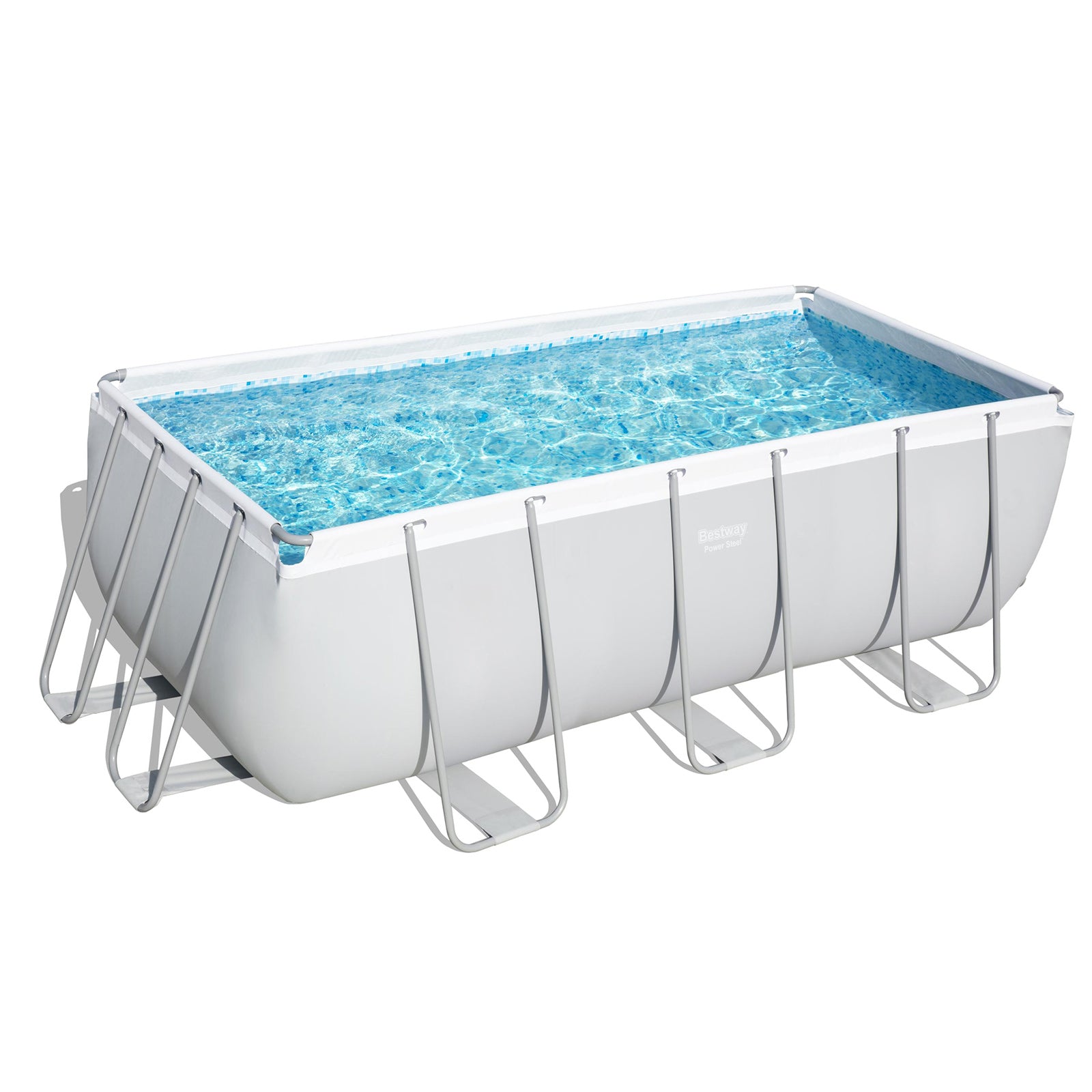 Bestway Swimming Pool Rectangular Above Ground Pools Filter Pump With Ladder - Sunyee