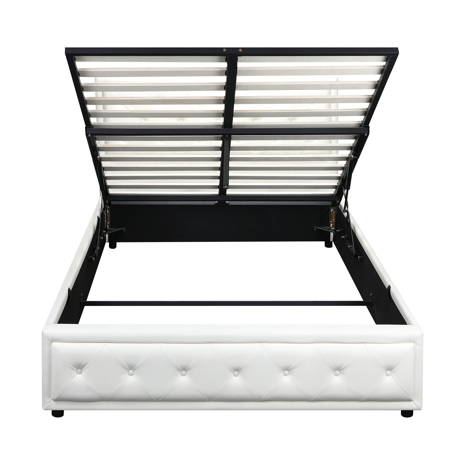 Oikiture Bed Frame Queen Double King Single Size Gas Lift Base With Storage - Sunyee
