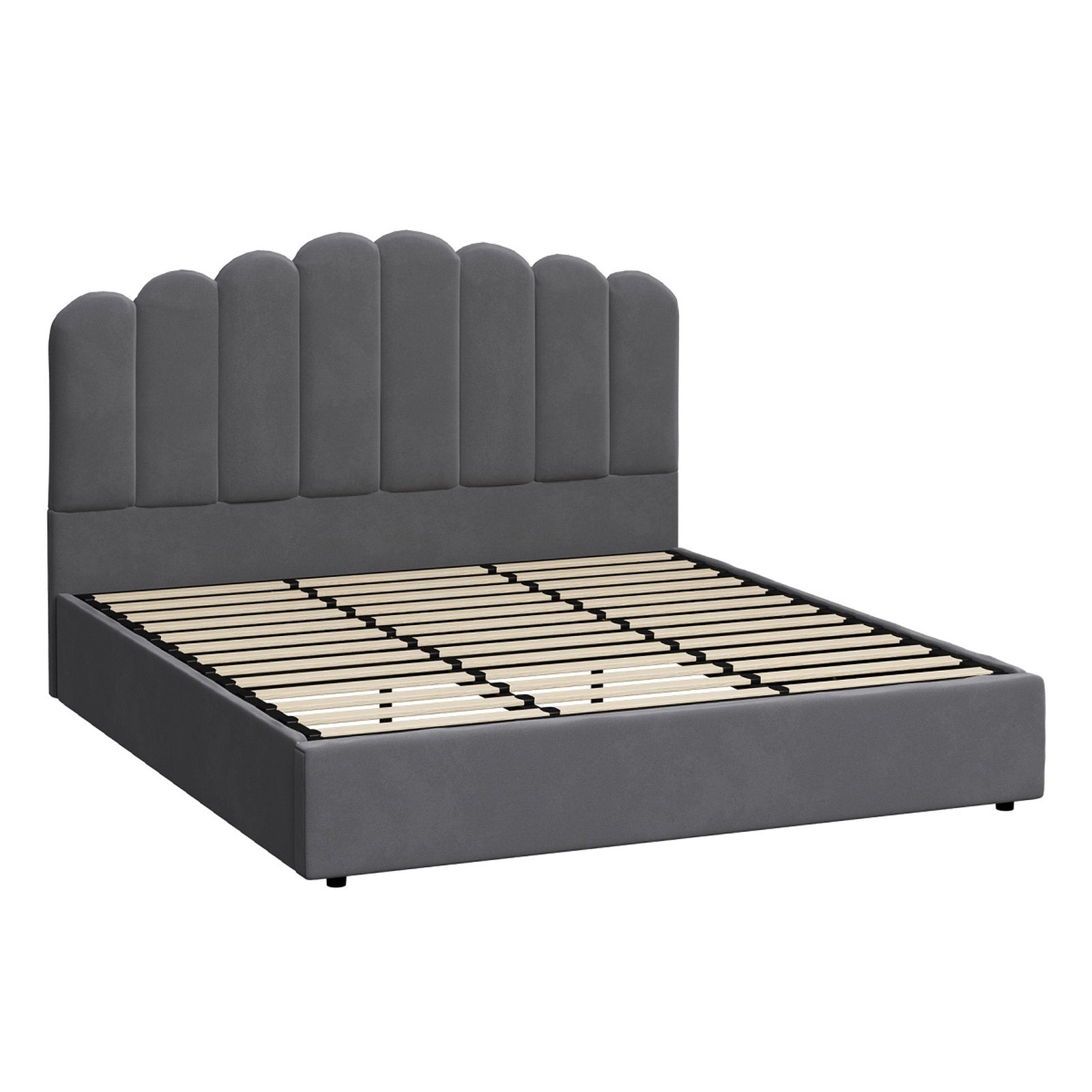 Oikiture Bed Frame Queen Double King Single Gas Lift Bed With Storage - Sunyee