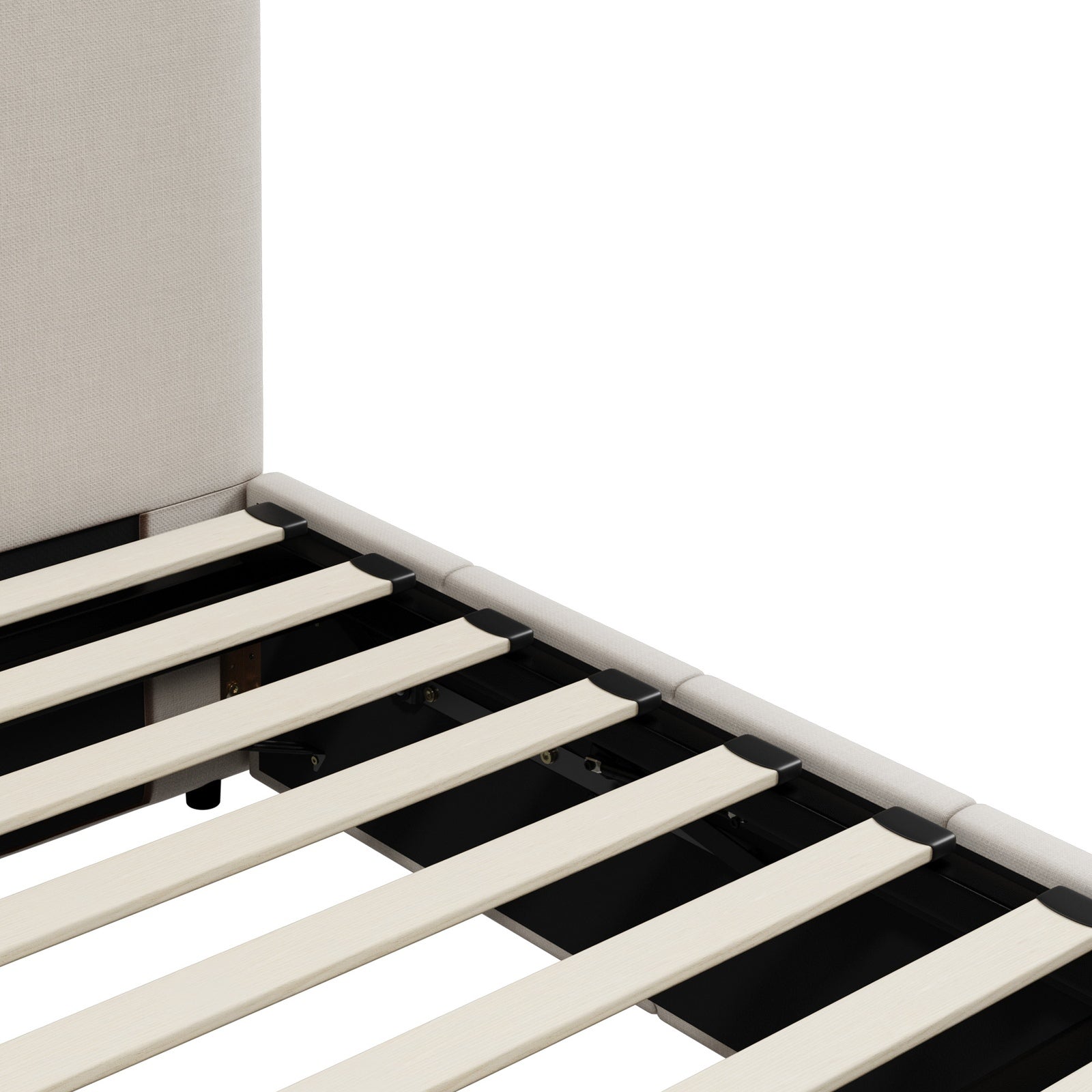 Oikiture Bed Frame Queen Size Beds Gas Lift Storage Base VISH - Sunyee