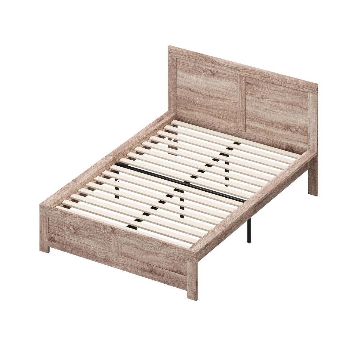 Oikiture Bed Frame Double Size Wooden Bed Platforms NEO - Sunyee