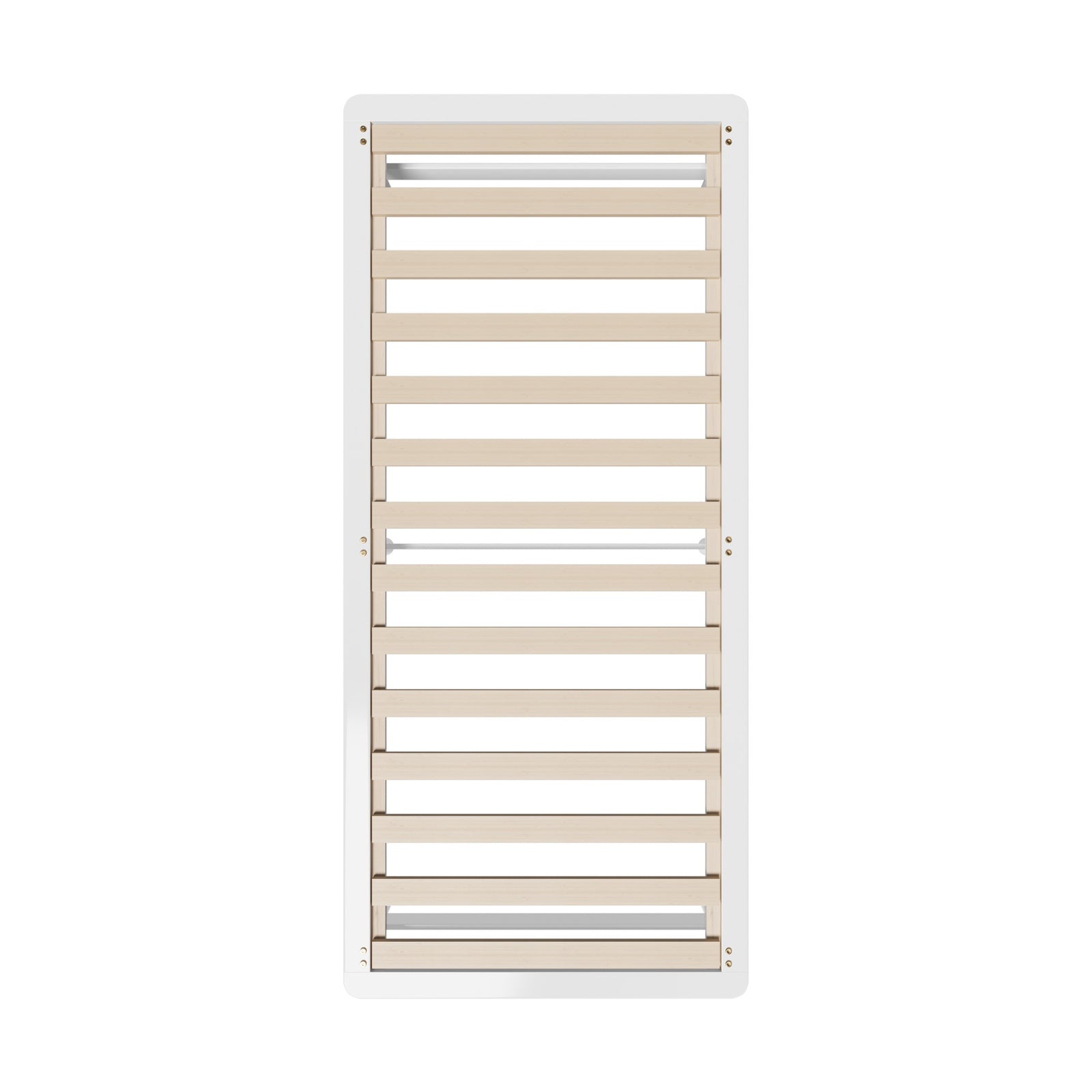 Oikiture Wooden Bed Frame Base Platform Pine Timber King Single Size Beds White - Sunyee