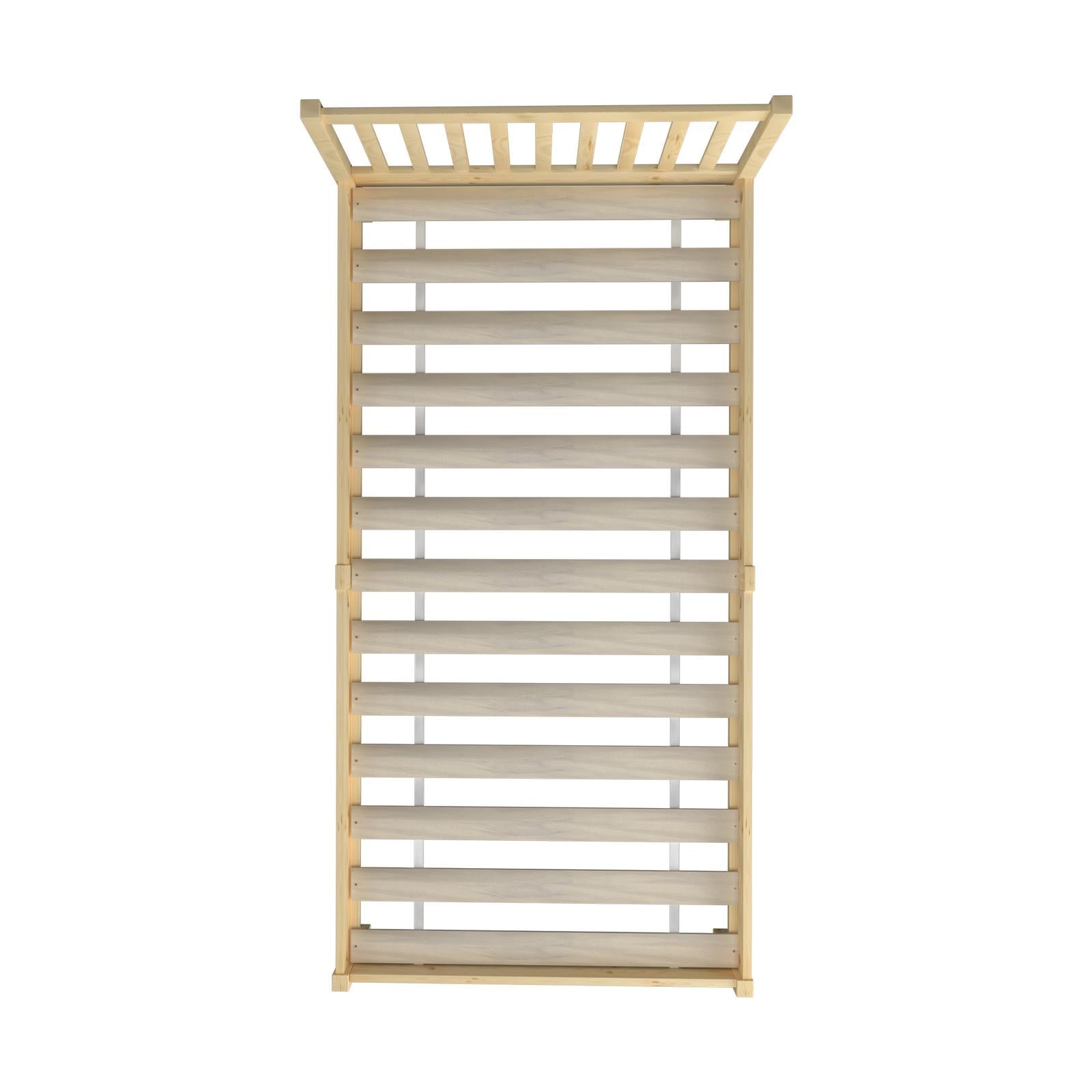 Oikiture Bed Frame King Single Size Wood Timber Mattress Base Platform Headboard - Sunyee