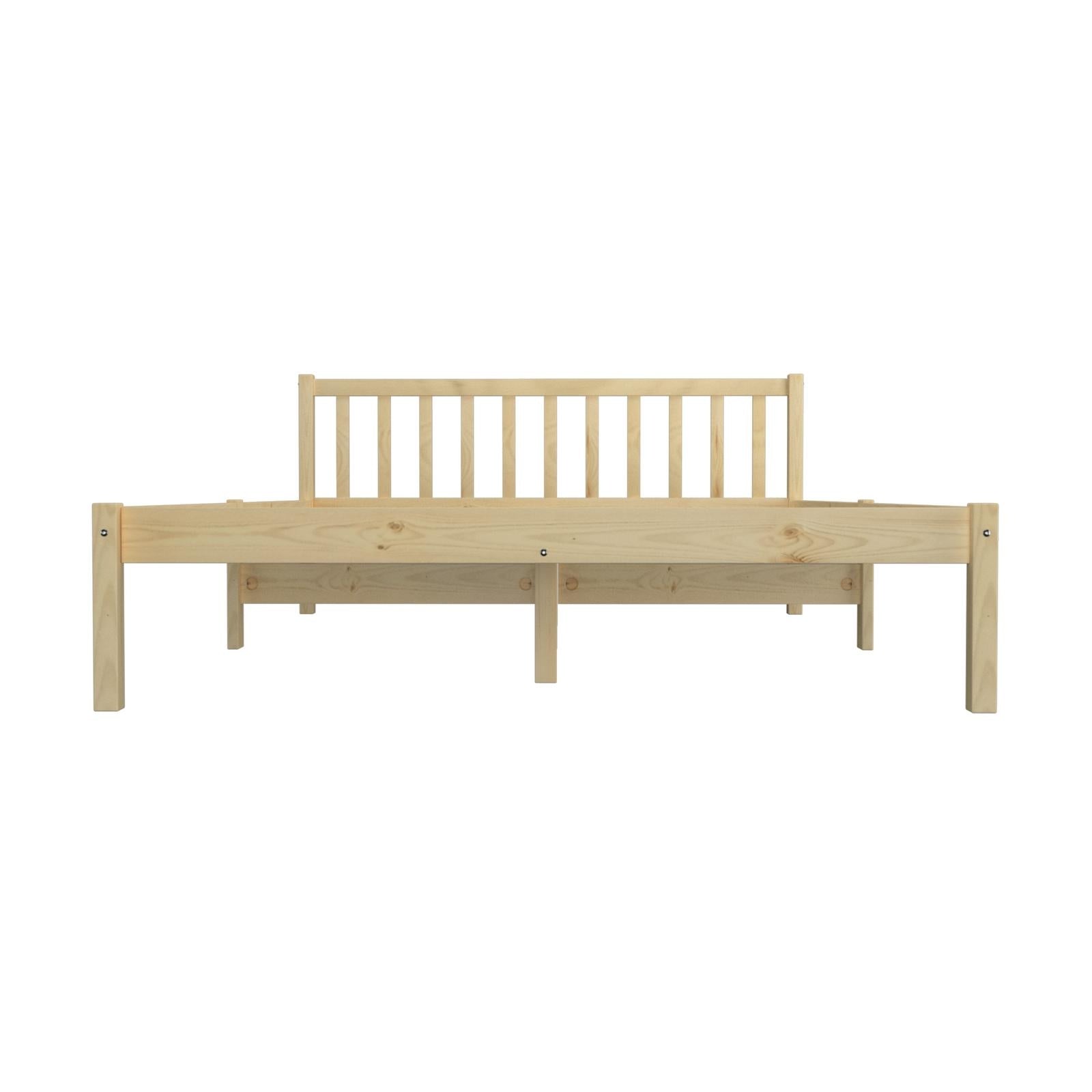 Oikiture Bed Frame Queen Double King Single Wooden Base Timber - Sunyee