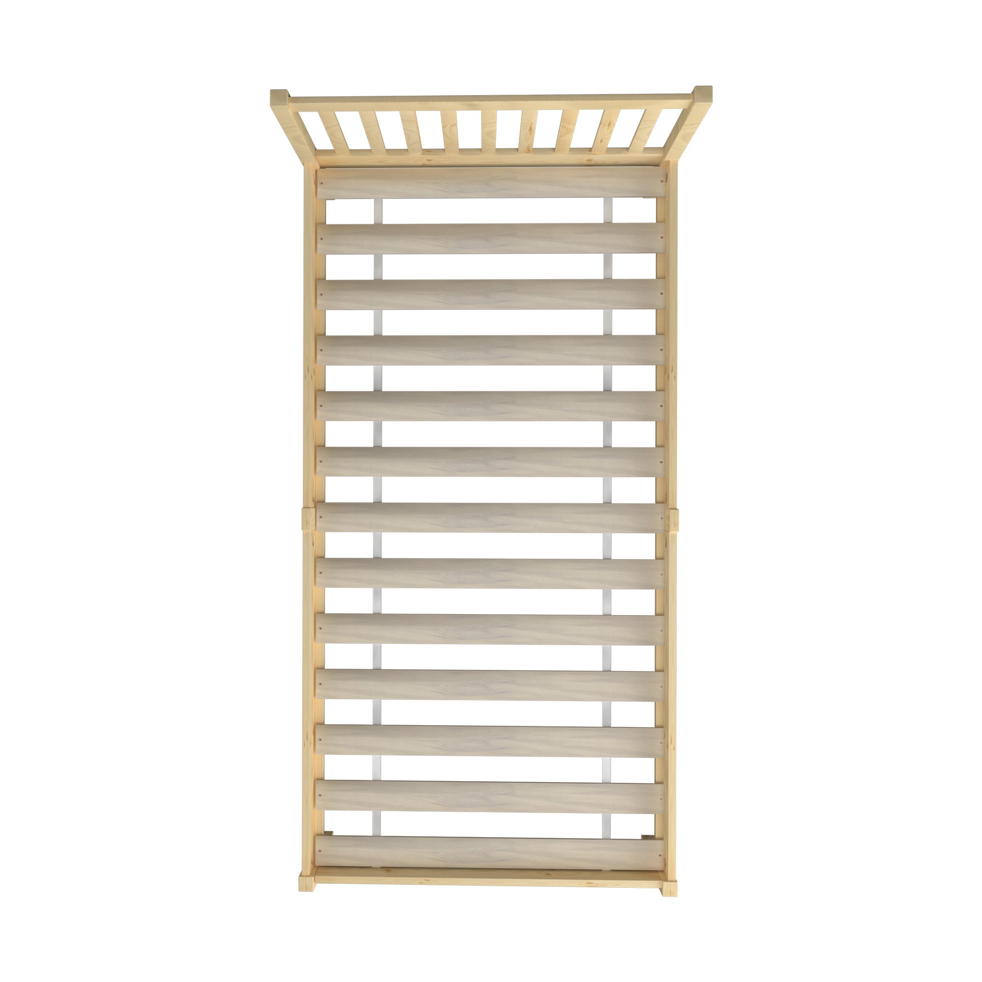 Oikiture Bed Frame Queen Double King Single Wooden Mattress Base Wood Headboard - Sunyee