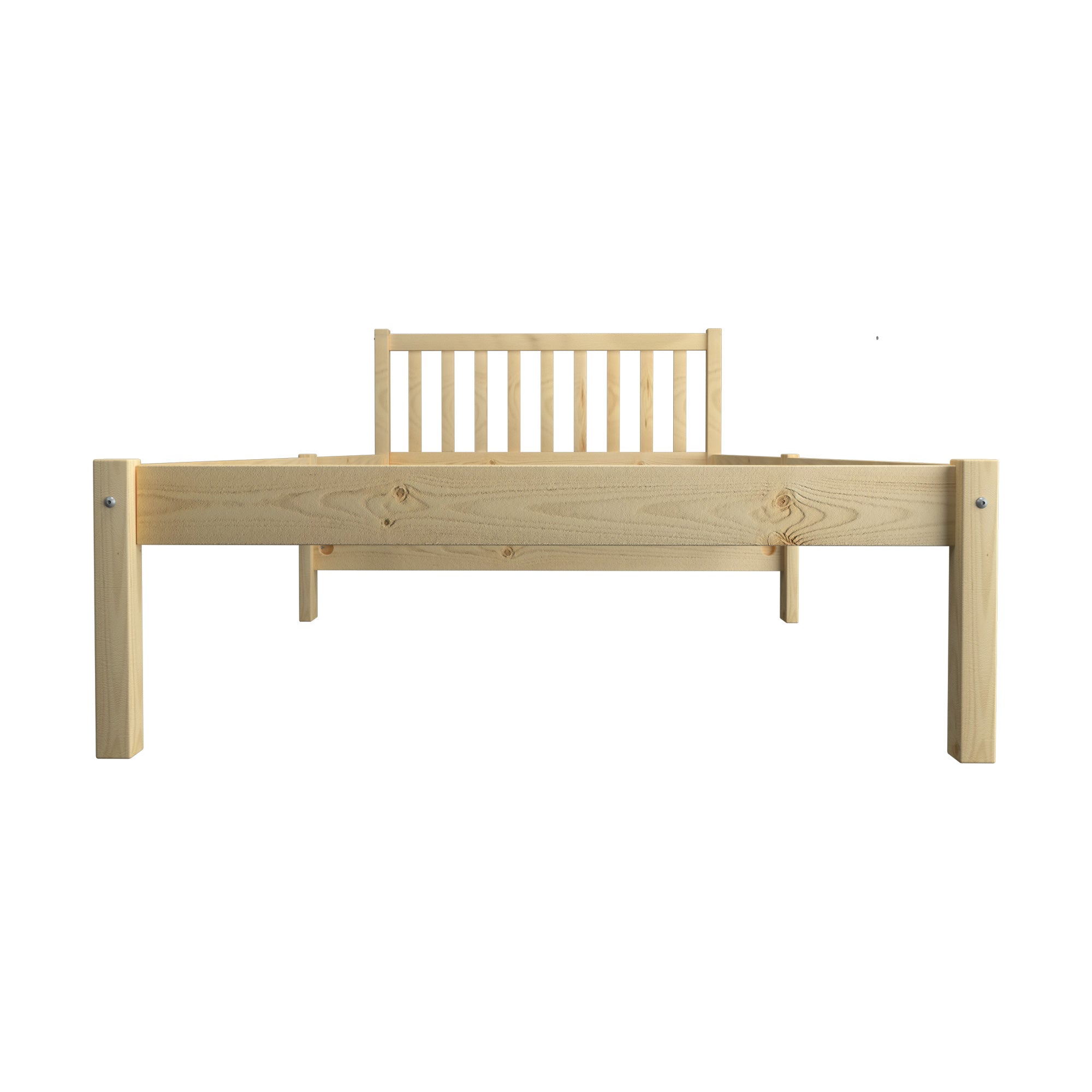 Oikiture Bed Frame Queen Double King Single Wooden Mattress Base Wood Headboard - Sunyee
