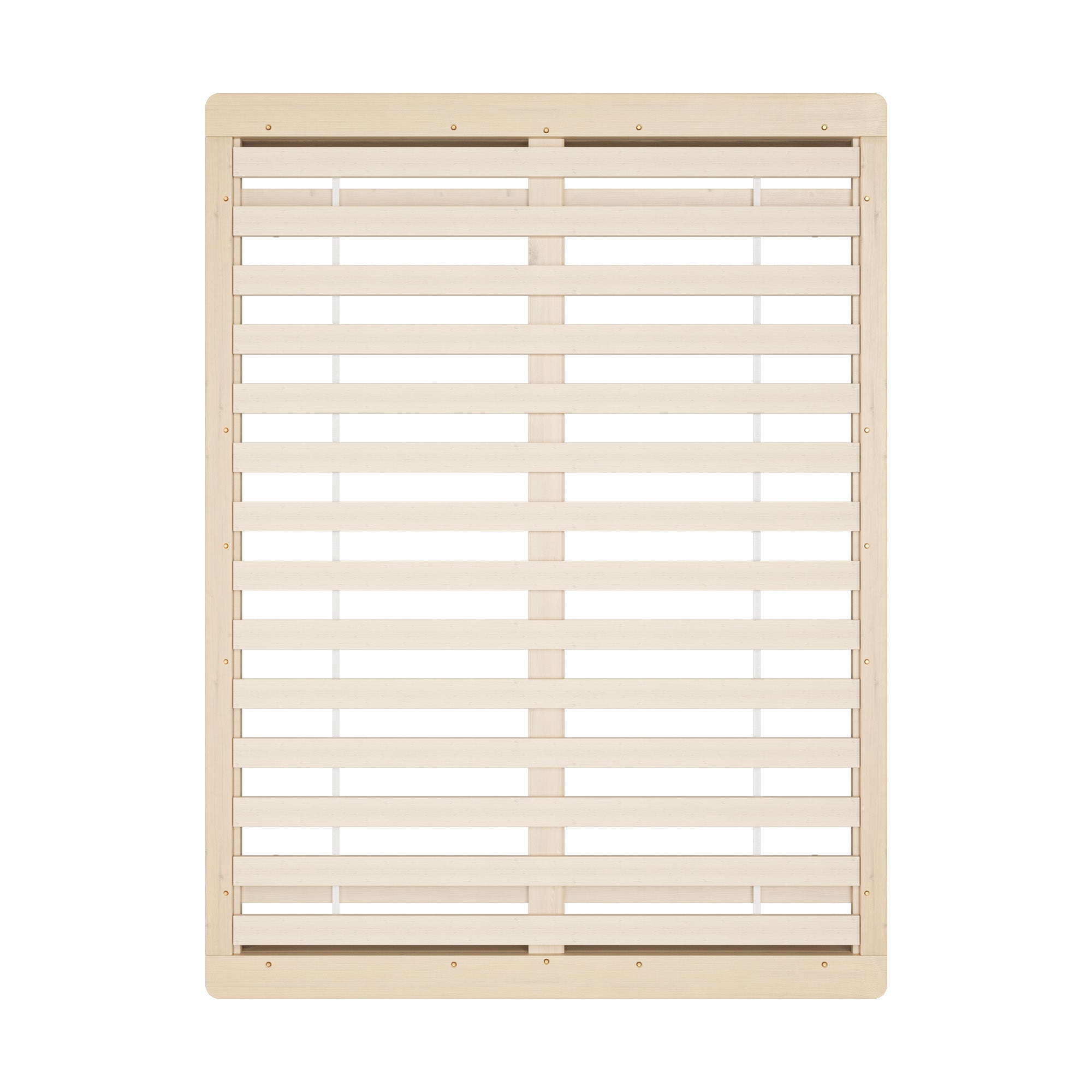 Oikiture Bed Frame Double Size Wooden Bed Base Timber Floating Beds - Sunyee